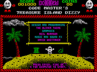 Treasure Island Dizzy - Title - Speccy