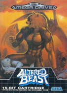 Altered Beast Sega Mega Drive box