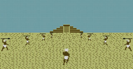 Aztec Challenge c64 ingame