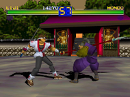 Battle Arena Toshinden PSX Ingame