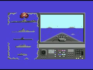 Battleships c64 Ingame 1 Screenshot