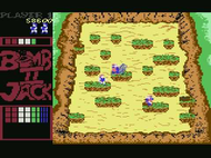 Bomb Jack II c64 Ingame