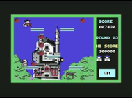 Bomb Jack c64 Ingame