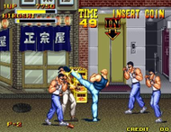 Burning Fight Neo Geo Ingame