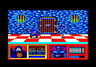 Captain America c64 Ingame