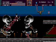 Castlevania Bloodlines Genesis ingame