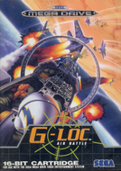 G-LOC: Air Battle Mega Drive cover