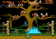 Ghouls 'N Ghosts Genesis ingame