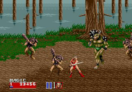 Golden Axe 2 Genesis ingame