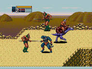 Golden Axe III Mega Drive ingame