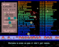 His Master's Noise - Main menu Screenshot