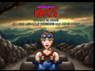 Atari Karts - Title Screen Screenshot