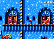 James Pond II Mega Drive ingame