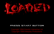 Loaded PS1 Titlescreen