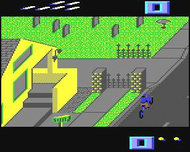 Paperboy c64 Ingame