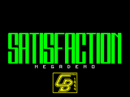 Satisfaction Megademo - Title