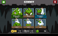 Dungeon Keeper Mobile : Gem shop