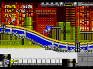 Sonic the Hedgehog 2 Mega Drive ingame