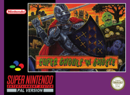 Super Ghouls n Ghosts SNES Box