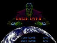 Superman Genesis Game Over