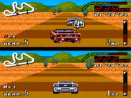 Top Gear SNES Ingame1