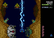 Truxton Mega Drive ingame