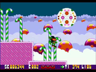 Zool Mega Drive ingame