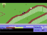 action biker c64 ingame