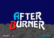 after burner arcade titlescreen