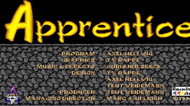 apprentice amiga titlescreen