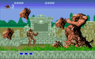 Altered Beast Sega Mega Drive ingame