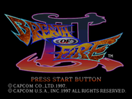 bof3-title Screenshot