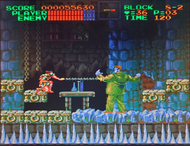 castlevania IV snes ingame