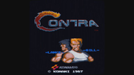 contra arcade titlescreen