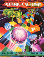 Cosmic Causeway - Box Art - C64/C128