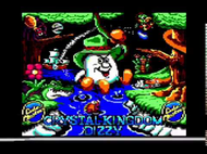 Crystal Kingdom Dizzy - Title - Amstrad