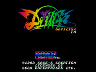 devilish mega drive title Screenshot