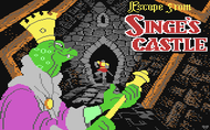 Dragon's Lair II - Loading Screen (C64) Screenshot