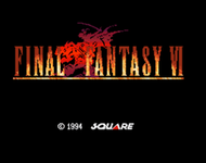 final fantasy vi snes title Screenshot