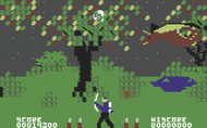 Forbidden Forest c64 Ingame