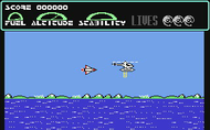 Helikopter Jagd - Ingame Screen - C64