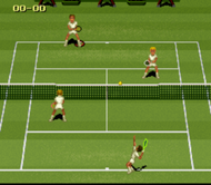 Jimmy Connors Pro SNES Ingame