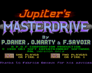 jupiters masterdrive amiga title