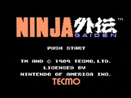 ninja gaiden nes title