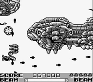 r-type ii game boy ingame 1