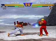 street fighter ex arcade ingame