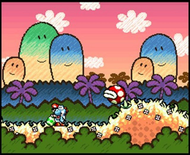 Yoshi's Island - ingame screen