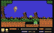 Toki - Ingame - C64