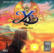 ys 1 & 2 pcengine cover Screenshot